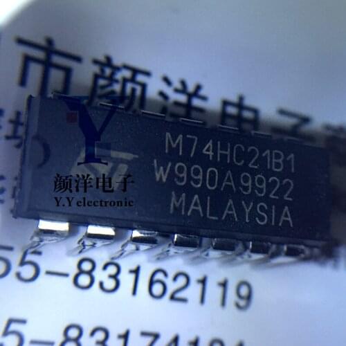 100% New&original In Stock ! M74HC21B1 DIP-14