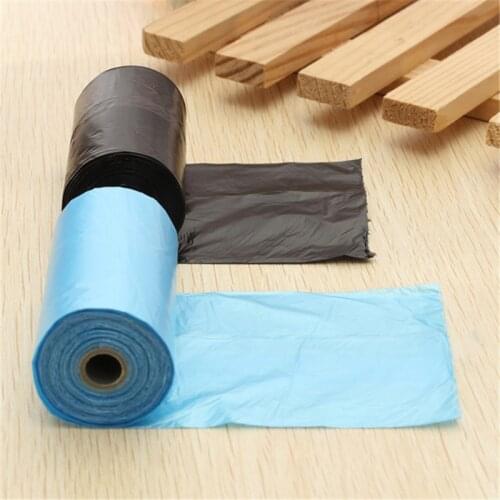 20/100x Non-biodegradable Dog Poo Bag Pet Cat Waste Poop Clean Pick Up Garbage Bags Polyesters Trash Bag Pet Supplies