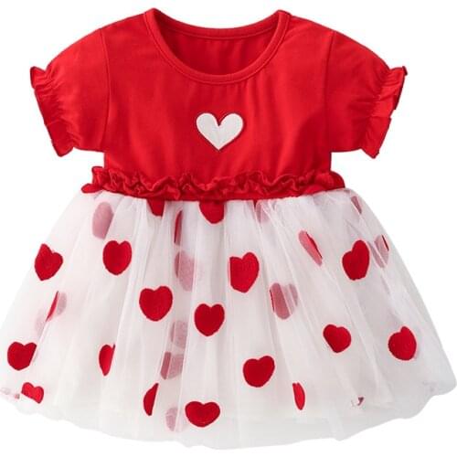 2020 Summer baby girl dresses&clothes cotton princess little girls clothing for birthday party 1-3 Year baby dress roupa de bebe