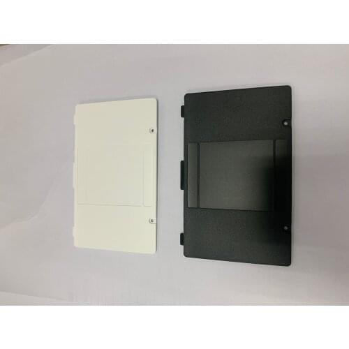 5pcs for wiiu gamepad plastic housing case shell battery cover black or white