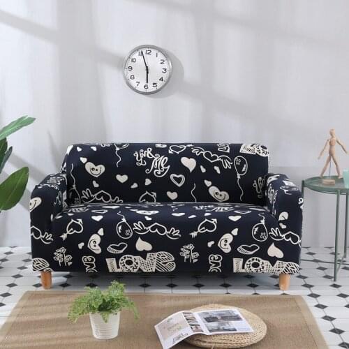 Sofa-slipcovers 1pc Elastic Sofa Tight Wrap All-inclusive Slip-resistant Sofa Cover Elastic Sofa Towel Single/two/three/4 Seat
