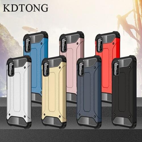 Phone Case sFor Samsung Galaxy A41 Case Luxury Soft Silicone + Hard PC Military Hybrid Protection Cover For Galaxy A41 A 41 Case