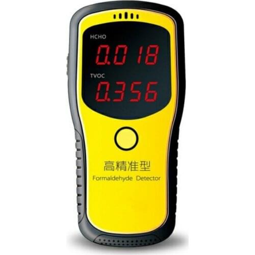 Carbon Monoxide Detectors Portable Formaldehyde Sensor Digital Air Quality Monitor Gas Analyzer LCD HCHO TVOC Detector