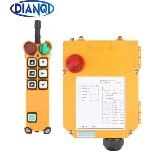 F24-6S/D industrial remote controller switches driving crane industrial wireless Electric Hoist Equipment Used