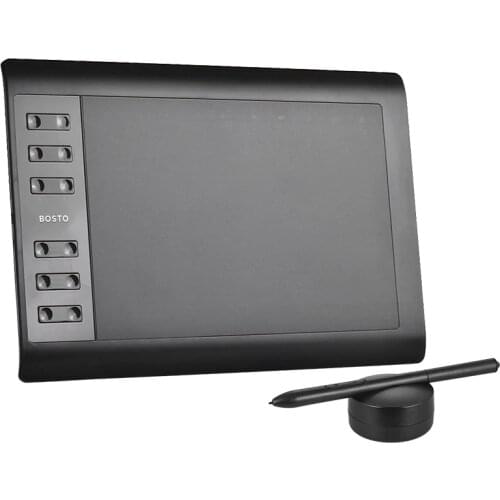 Bosto 1060 Plus 10'' * 6'' 8192 Level Pressure Digital Tablet Graphic Tablet Drawing Board Painting Writing Board Tablet Pad