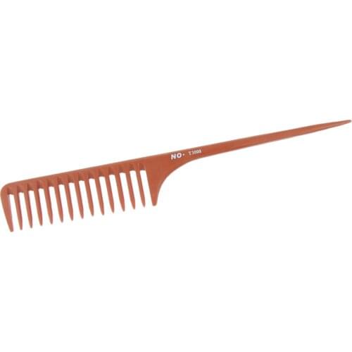 Rat Tail Comb High Quality Plastic Smooth Styling Wide Tooth Comb Hair Tool