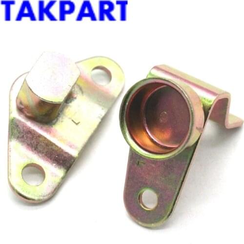 TAKPART for 99-06 Chevy Silverado GMC Sierra Tailgate Tail Gate Hinge KIT 2 Piece Left / Right 15074252 15074253 15078745