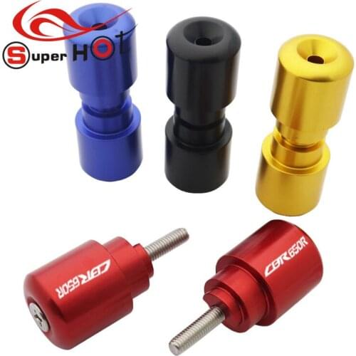 For Honda CBR650R 2019-2020 Motorcycle Handlebar Grips Plug Slider Handle Bar Ends fit for CBR650R with CBR650R LOGO