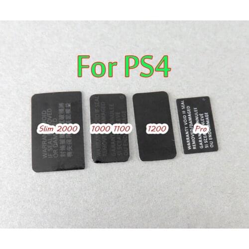 1PC For Playstation PS4 Slim PS4 slim 2000/1000 1100/1200/pro console Label Sticker Housing Shell Sticker Lable Seals