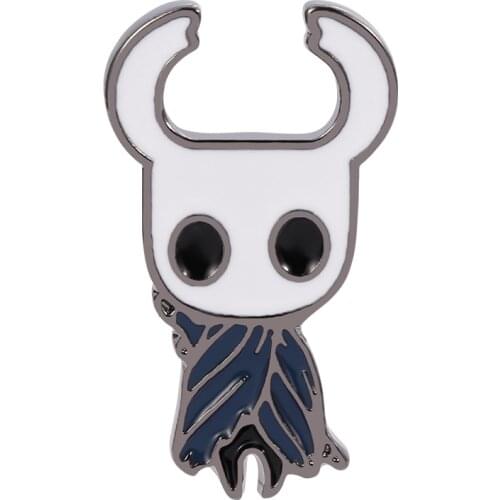Game Series Hollow Knight Pins Metal Brooch Cartoon Badge Backpack Clothing Decoration Enamel Pin Bag Brooches Gifts