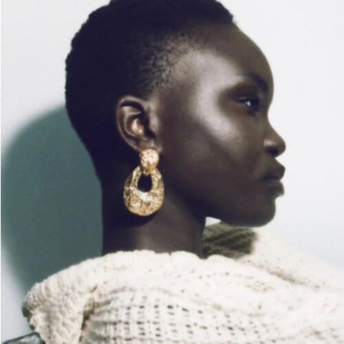 Женские золотые серьги Vedawas China At AliExpress