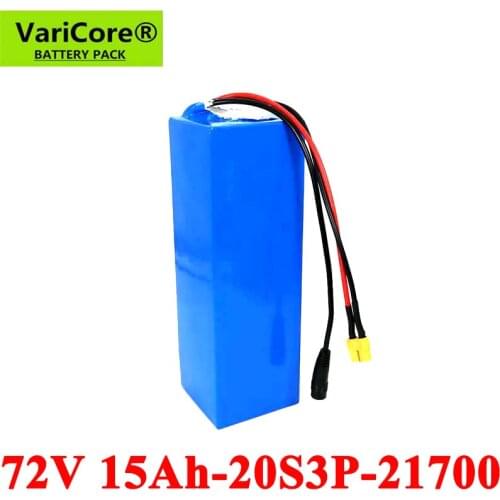 VariCore 72V 20S3P 15Ah 1500W 2000W electric bike battery 21700 74V electric scooter lithium battery with BMS Protection