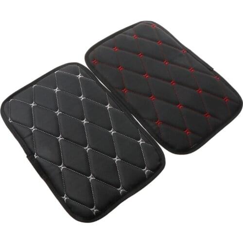 G5AD Auto Center Console Armrest Pad Seat Box Mat Cover Handrail Pillow Protector Universal Armrest Cover Waterproof Cushion