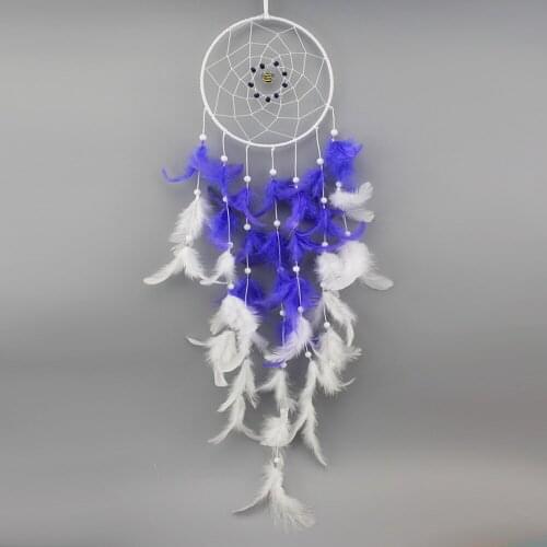 Big 15*60cm New Originality Dreamcatcher Wind Chimes Indian Style Feather Pendant Dream Catcher Gift