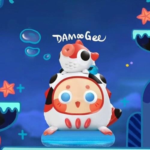 DAMOOGEE Rich Blind Box Toys Figures Action Surprise Box Guess Blind Bag Toys for Girls Caja Sorpresa Cute Model Birthday Gift