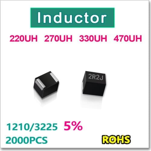 JASNPROSMA 2000PCS 1210 3225 SMD Inductor 220UH 270UH 330UH 470UH New original high quality