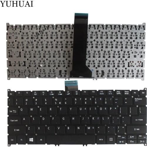 US Keyboard for Acer Aspire V5-122 V5-122P V5-132 132P V13 V3-371 E11 E3-112 E3-111 English laptop keyboard without Backlit
