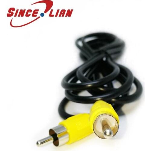 SINCILIAN 1pc 3.5mm Mono Male Plug To Single Male Audio Video Cable Adapter Cord 1.5m 1.8m 3m 5m Lotus Line RCA-RCA Connect Line