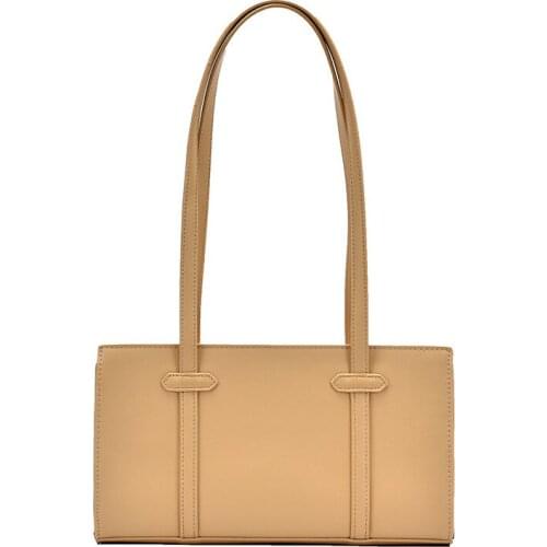 New trendy net red fashion simple and versatile small square bag underarm bag shoulder bag