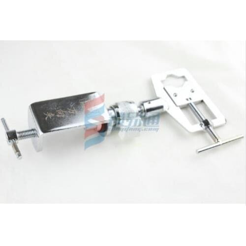 Honest 360 degree Adjustable high quality Metal Alloy Locksmith Tool Softcover Type Practice Lock Clamp Lock Picks Tool