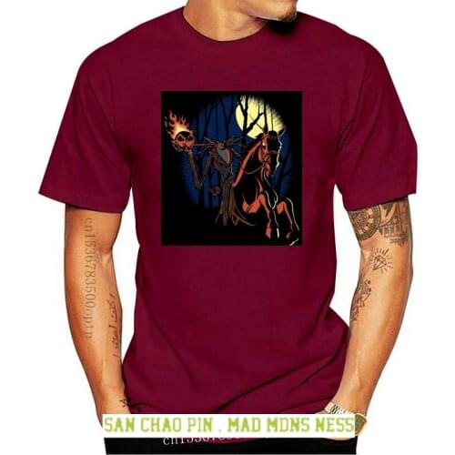 Sleepy Hollow Nightmare Before Christmas Headless Horseman Teevillain T Shirt