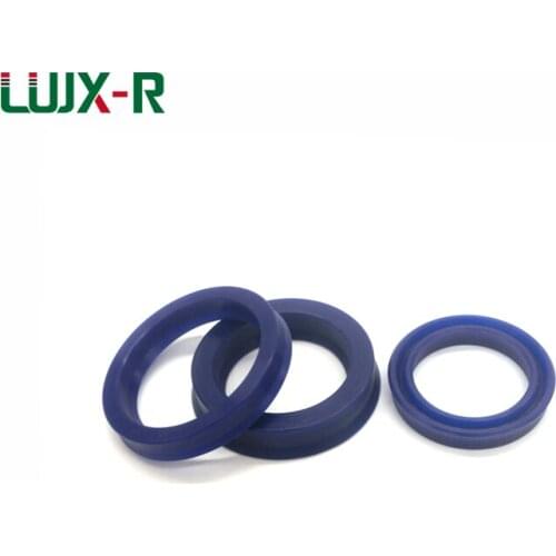 LUJX-R UN Seal Ring ID90/95/100/105 PU U Type Ring Piston Rod Sealing Ring for Pump Oil Seal Pneumatic Ring 90x100x6-105x125x15