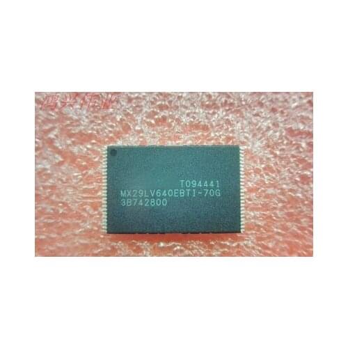 1pcs/lot MX29LV640EBTI-70G MX29LV640EBTI TS0P-48 In Stock