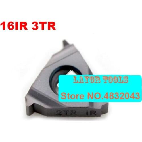 16 IR 3 TR ,Indexable Tungsten Carbide Threading Lathe Inserts for Threaded Lathe Holder,thread turning tool holders