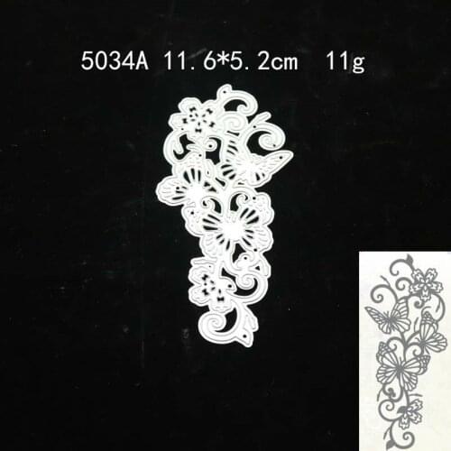 2021 Lace Metal Cutting Dies DIY Scrapbooking Paper Photo Album Crafts Knife Mould Cards Embossing Mold Stencils for Decor