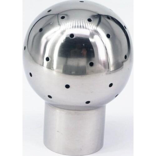 3/4" BSP Female Thread 304 Stainless Steel Sanitary Thread Fix Spray Ball Tank Cleaning Ball