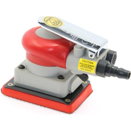 70x100mm Pneumatic obital Sander polisher, rectangle Air Eccentric jitterbug polishing sanding machine