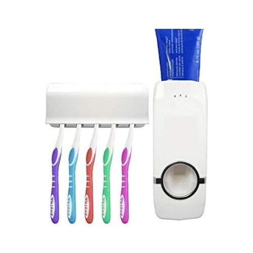 For children Automatic Toothpaste Squeezer Toothbrush Holder