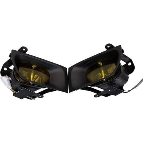 Automobile Front Fog Lamp For Toyota Probox Ncp55 1998 2Pcs Car Foglights with Bracket White Yellow