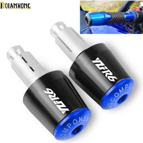 For YAMAHA YZFR6 YZF-R6 2013 2014 2015 2016 2017 2018 2019 CNC Motorcycle Accessories Handlebar Grips Handle Bar Cap End Plugs