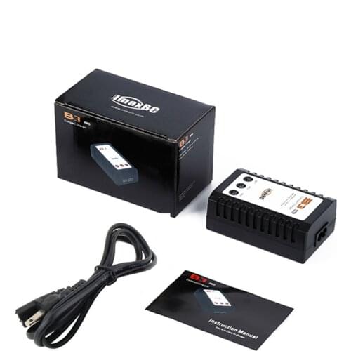 ImaxRC B3 Pro Compact Balance Charger for 2S 3S 7.4V 11.1V Lithium LiPo Battery Helicopter Airplane Multirotor FPV Racing Drone