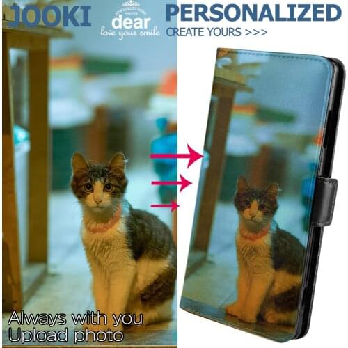 Custom Case Cover For MOTO ONE ZOOM premium leather wallet phone case For Motorola One Pro personalized leather wallet Pouch