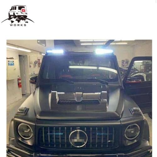 2019year W463A Carbon Fiber Engine Hood For G Class W464 G500 G350 G63 G550 bonnet