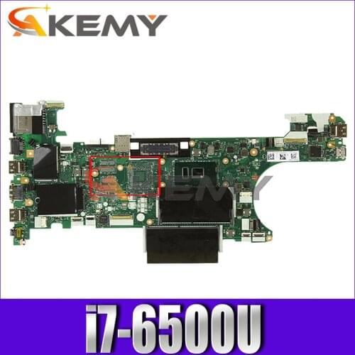 Laptop motherboard For LENOVO Thinkpad T470 Core SR2EZ i7-6500U Mainboard 01HW531 NM-A931 Tested 100