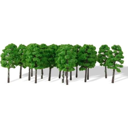 20X Model Tree Train HO Electronic Art 1: 150 7cm Layon Decoration Toy