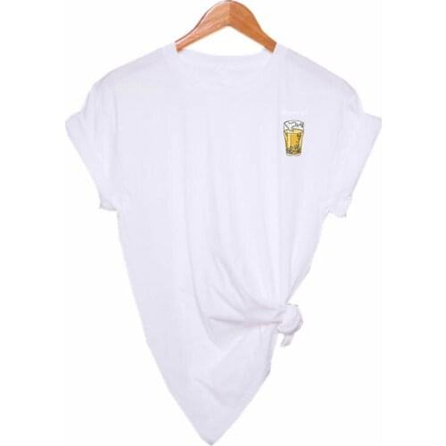 2021 Brand New 100% Cotton Womens T-Shirts Short Sleeves Solid Color Women T shirt for Female T-shirt Tops Woman Tshirt