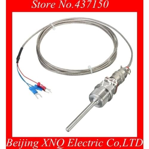 New Electric Unit High quality RTD PT100 Temperature Sensors M16*1.5 Threads 3m cable