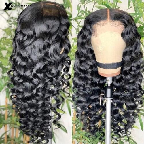 Loose Wave Wig 13x4 Lace Front Human Hair Wigs Brazilian Human Hair Wigs Remy Lace Frontal Wig Pre-Plucked T Part 13x6x1 Wigs