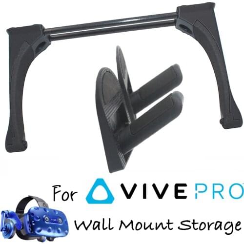 VR Storage Stand Virtual Reality Wall Mount Hook Storage rack For HTC Vive or VIVE Pro Headset Controller VR Accessories