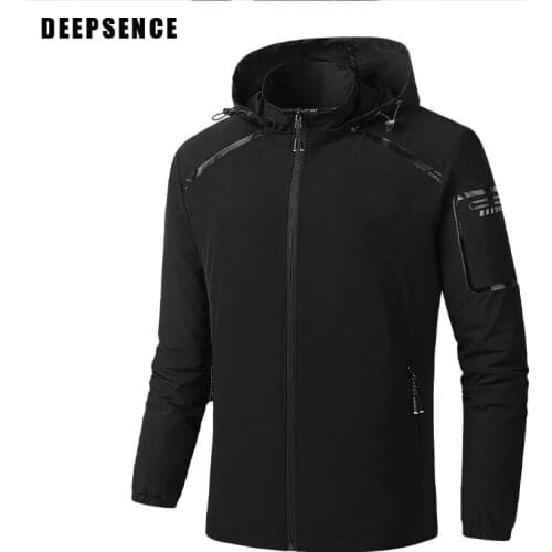 Casual Sports Stretch Clothing Outdoor Windproof Sweat-Wicking Jacket Basketball Football Uniform Fitness Running Assault Jacket