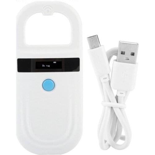 ISO standard mini animal id rfid reader FDX-B 134.2khz microchip pet scanner