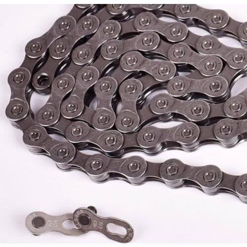 Bicycle Chain Mountain Bike Chain Quick Link Ultra-light 9 Speed Shift Bike Fold MTB 116-Link Bicycle Chain Cycling Accessories
