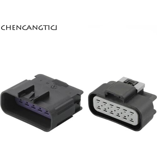 1 Set 12 Hole 15326915 15326910 Auto Waterproof Connector Electrical Automotive Socket Female Male For Car Cable Wiring Harness