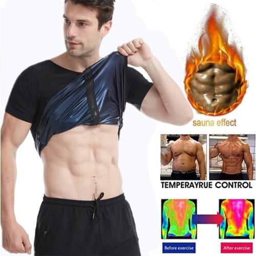 2021MUKATU With zipper Men Neoprene Sweat Sauna Vest Body Shapers Vest Waist Trainer Slimming Vest Shapewear Waist Shaper Corset