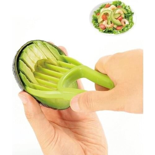 3 In 1 Multifunction Avocado Slicer Hot Fruit Peeler Shea Corer Butter Separator Convenient Kiwi Pulp Cutter Kitchen Accessories