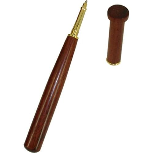 ACMECN Hand-made Ballpoint Pen Baseball Bat Shape Wooden Writing Ink Ball Pens for Signature Calligraphy Executive Business